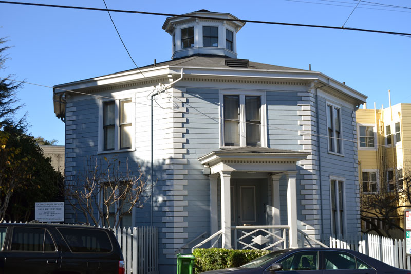 Octagon house w San Francisco